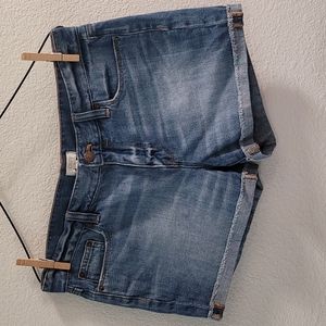 J. Crew Cuffed Denim Shorts (29)